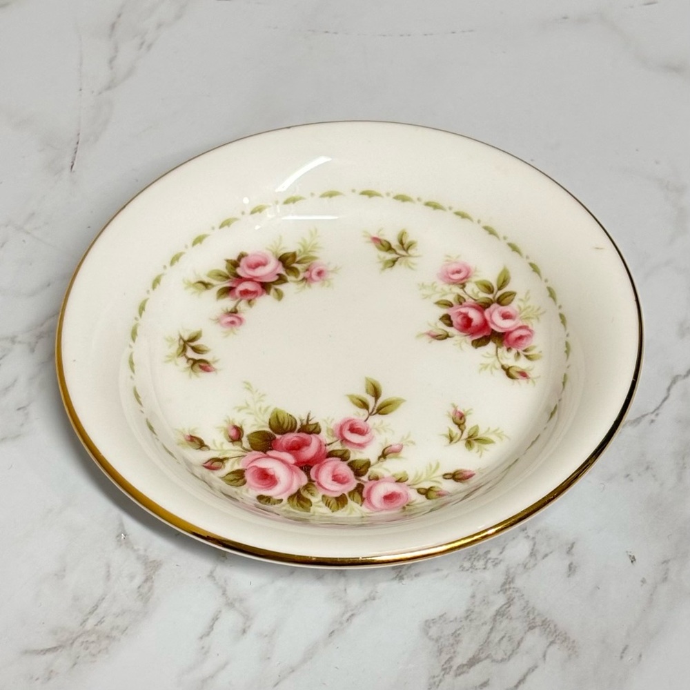 Royal Albert Fine China Flower of the Month Series Pin Dish
